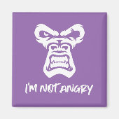 私は怒ない マグネット (正面)