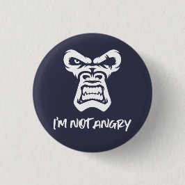 私は怒ない 缶バッジ