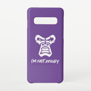私は怒ない SAMSUNG GALAXY S10ケース
