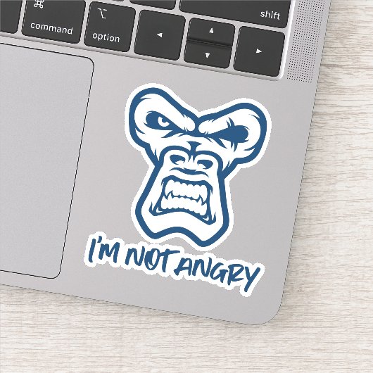 私は怒ない – The Monkey シール (詳細)