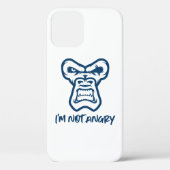 私は怒ない – The Monkey Case-Mate iPhoneケース (裏面)