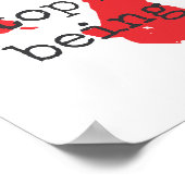 私は怒りと苦しみを許さない – Inspirationa ポスター (角)