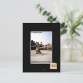 私は怒りのシャオリンの足を見る ポストカード (スタンド正面)