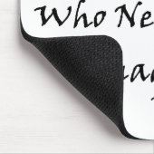 私は怒り管理を必要とする示します! マウスパッド (コーナー)