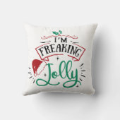 私は怖いすてき |おもしろいフェスティバル クッション (裏面)