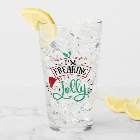 私は怖いすてき |おもしろいフェスティバル タンブラーグラス (アイス正面)