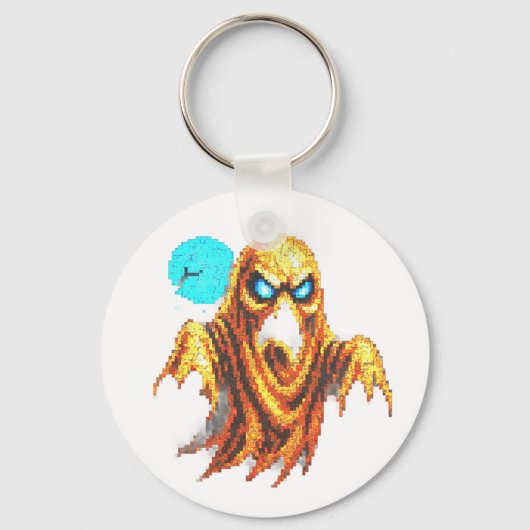 私は怖い キーホルダー (裏面)