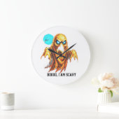 私は怖い ラージ壁時計 (ホーム)