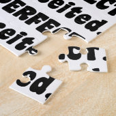 私は思い上がらない、私は完璧だ ジグソーパズル (側面)