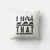 私は思った クッション (正面)