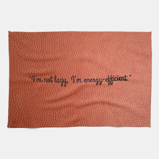 私は怠け者ではなく、エネルギー効率の良いキッチンタオルである キッチンタオル (横)