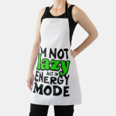 私は怠惰ではない、エネルギーのモード救で エプロン (インサイチュ)
