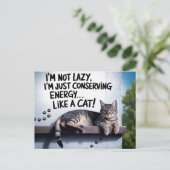 私は怠惰ではない ポストカード (スタンド正面)