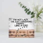 私は怠惰ではない ポストカード (スタンド正面)