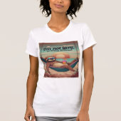 私は怠惰ではない、私はエネルギーのモードのグラフィック救ーに乗っている Tシャツ (正面)