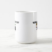 私は怠惰ではない、私は感情的に疲れているおもしろい- コーヒーマグカップ (中央)