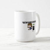 私は怠惰ではない、私は感情的に疲れているおもしろい- コーヒーマグカップ (正面右)