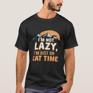 私は怠惰ではない Tシャツ