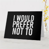 私は怠惰なジムのフィットネスギフトおもしろいを好まない カード (黄色い花)