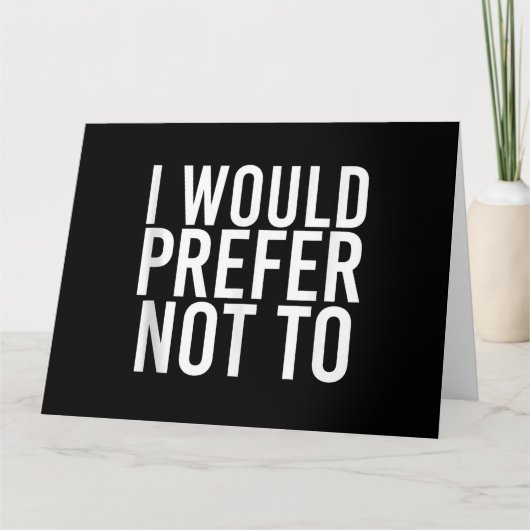 私は怠惰なジムのフィットネスギフトおもしろいを好まない カード (正面)