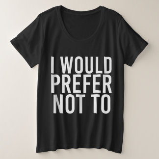 私は怠惰なジムのフィットネスギフトおもしろいを好まない プラスサイズTシャツ
