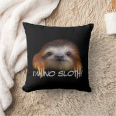 私は怠惰の装飾用クッションではないです クッション (ブランケット)