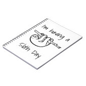 私は怠惰日を過しています ノートブック (左側)