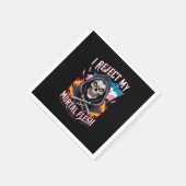 私は性転換LGBTQを拒む スタンダードカクテルナプキン (角)