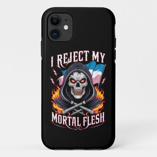 私は性転換LGBTQを拒む Case-Mate iPhoneケース (裏面)