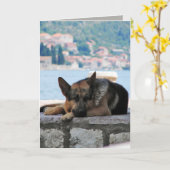 私は恋しく思います カード (黄色い花)