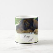 私は恋しく思います コーヒーマグカップ (中央)