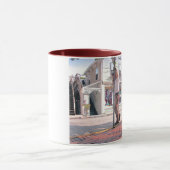 私は恋しく思います マグカップ (中央)