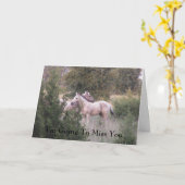 私は恋しく思おうと思っています カード (黄色い花)