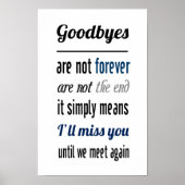 私は恋しく思お前に(標準の写真フレームサイズ) ポスター (正面)