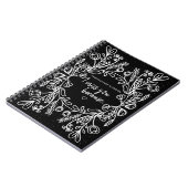 私は恋しく思お前を…悲しみ記念ジャーナル ノートブック (左側)