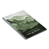 私は恋しく思お前を…悲しみ記念ジャーナル ノートブック (右側)