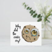 私は恋しく思クッキーのジョーク ポストカード (スタンド正面)