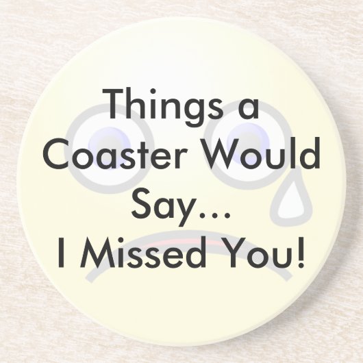 私は恋しく思コースター コースター (正面)