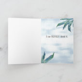 私は恋しく思パンダベア カード (内部)