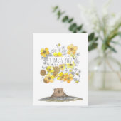 私は恋しく思フローラ ポストカード (スタンド正面)