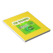 私は恋しく思ボード：文字引用文アートおもしろい ノートパッド (アングル)