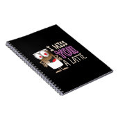 私は恋しく思ラテ ノートブック (右側)