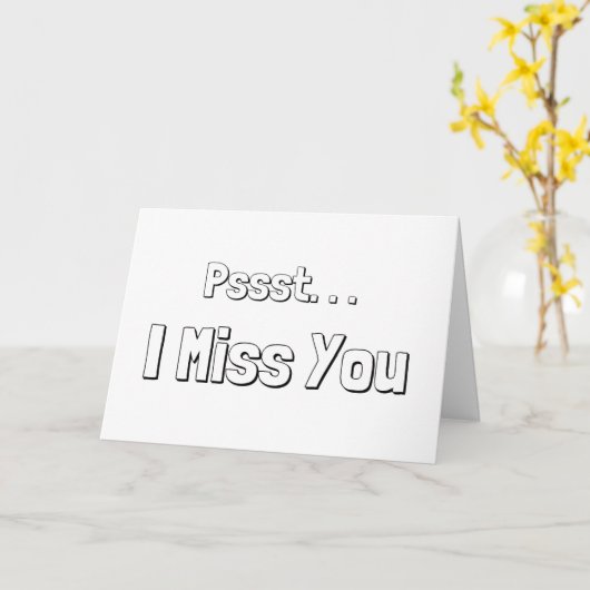 私は恋しく思君 カード (黄色い花)