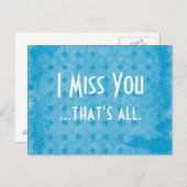 私は恋しく思君 ポストカード (正面/裏面)