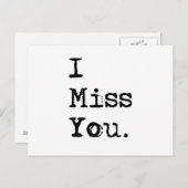 私は恋しく思君。 ポストカード (正面/裏面)