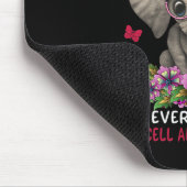 私は恋しく思毎日独身の鎌状赤血球貧血アワレ マウスパッド (コーナー)