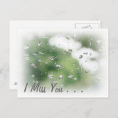 私は恋しく思葉書 ポストカード (正面/裏面)