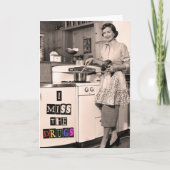 私は恋しく思薬 – お母さんおもしろいのデイカード シーズンカード (正面)