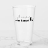 私は恋しく思阿部 タンブラーグラス (正面)