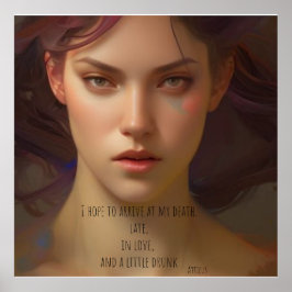 私は恋をして死に遅れたいと思う ポスター